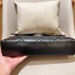 Chanel Shopping Bag Gold Tone Metal Black 38Cm As5740 B22139 94305 - Image 7