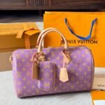 Louis Vuitton Speedy P9 Bandouliere Purple 35Cm - Image 2