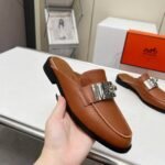 Hermes Lota Mule Brown H241159Z 20360 - Image 6