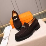 Hermes Icone Loafer Brown H242908Zaf7390 - Image 6