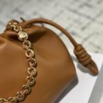 Loewe Mini Flamenco Purse In Mellow Nappa Brown 16Cm A914Cbpx03 6715 - Image 6