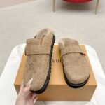 Louis Vuitton Lv Cosy Comfort Clog Beige 1Aitua - Image 3
