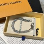 Louis Vuitton Monogram Tied Up Bracelet Silver M0921M - Image 4