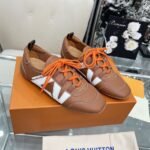 Louis Vuitton Lv Sneakerina Camel Brown 1Aicum - Image 2