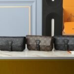 Louis Vuitton Montsouris Wearable Wallet Monogram Eclipse Canvas Black 22Cm M83567 - Image 11