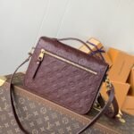 [Super Vip 1:1] Louis Vuitton Pochette Metis MM Grenat 25Cm M25939 - Image 4