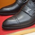 Louis Vuitton Men Loafers Black - Image 4