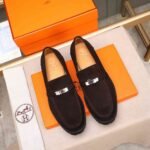 Hermes Icone Loafer Brown H242908Zaf7390 - Image 3