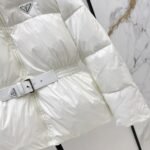 Prada Loden Down Jacket White - Image 7