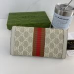 Gucci Ophidia Continental Wallet White Gg Supreme 19Cm - Image 3