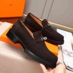Hermes Icone Loafer Brown H242908Zaf7390 - Image 2