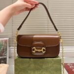 Gucci Horsebit 1955 Small Shoulder Bag Brown 24Cm 735178 1Db0G 2361 - Image 3