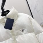 Prada Loden Down Jacket White - Image 6