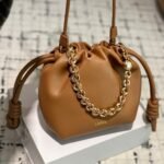 Loewe Mini Flamenco Purse In Mellow Nappa Brown 16Cm A914Cbpx03 6715 - Image 2