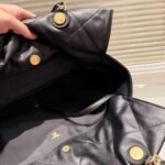 Chanel 25C Shopping Bag Black 33Cm As5315 B19030 10601 - Image 8