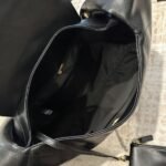 Chanel Maxi Hobo Bag Black Leather 43Cm AS5839 B22140 94305 - Image 10