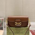 Gucci Horsebit 1955 Small Shoulder Bag Brown 24Cm 735178 1Db0G 2361 - Image 2