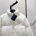 Prada Loden Down Jacket White - Image 5