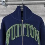 Louis Vuitton Monogram Double Face Reversible Hoodie Dark Night Blue 1Aijz7 - Image 6