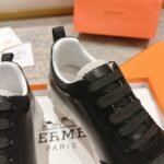 Hermes Bouncing Sneaker Black And White H221898Zh01400 - Image 9