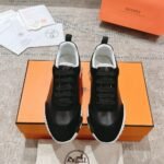 Hermes Bouncing Sneaker Black And White H221898Zh01400 - Image 5