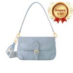 [Super Vip 1:1] Louis Vuitton Diane Bag Blue 24Cm M46846