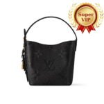 [Super Vip 1:1] Louis Vuitton All In BB Bag Black 18Cm M13480