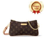 [Super Vip 1:1] Louis Vuitton Pochette Liv Monogram Brown 24Cm M83008