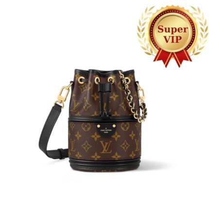 [Super Vip 1:1] Louis Vuitton Canoé Monogram Coated Canvas Brown 14Cm M83480