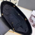 [Super Vip 1:1] Chanel Small Shopping Bag Braided Straw And Gold Tone Metal Beige 23Cm AS5951 B22647 U6027 - Image 4