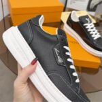 Louis Vuitton Beverly Hills Sneaker Black 1AJ835 - Image 7