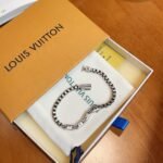 Louis Vuitton LV Tailor Bracelet Silver M1149L - Image 4