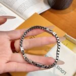 Louis Vuitton LV Tailor Bracelet Silver M1149L - Image 5