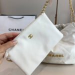 Chanel 22 Small Handbag White 36Cm AS3260 B09859 10601 - Image 4