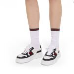 Gucci Women Chunky Trainers Black And White Leather 848307 AAE0H 1097 - Image 7