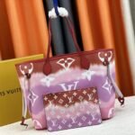 Louis Vuitton Neverfull MM Monogram Escale Pink Red Purple 31Cm - Image 2