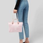 Chanel Small Deauville Shopping Tote Bag Mixed Fibers Pink 33Cm AS3257 B07300 NH622 - Image 6