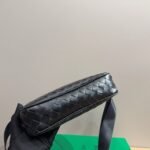 Bottega Veneta Small Intrecciato Camera Bag Black 24Cm 755923V2HL18803 - Image 3
