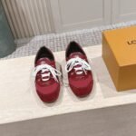 Louis Vuitton LV Sneakerina Bordeaux Red 1AIVJI - Image 4
