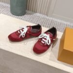 Louis Vuitton LV Sneakerina Bordeaux Red 1AIVJI - Image 5