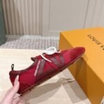 Louis Vuitton LV Sneakerina Bordeaux Red 1AIVJI - Image 8