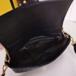Fendi Baguette Leather Black Nappa Bag 27Cm - Image 5