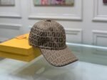 Fendi Zucca Ff Monogram Cap Brown - Image 8