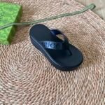 Gucci Tarifa Rubber Platform Flip Flops Black - Image 7