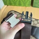 Gucci Gg Canvas Waistbag Beige Ebony 22Cm 449174 Ky9Kn 9886 - Image 7