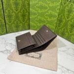 Gucci Monogram Canvas Short Wallet Dark Brown 11Cm - Image 2