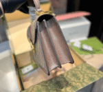 Gucci Ophidia Medium Top Handle Bag Gg Supreme Beige And Ebony 25Cm 651055 96Iwx 8745 - Image 5