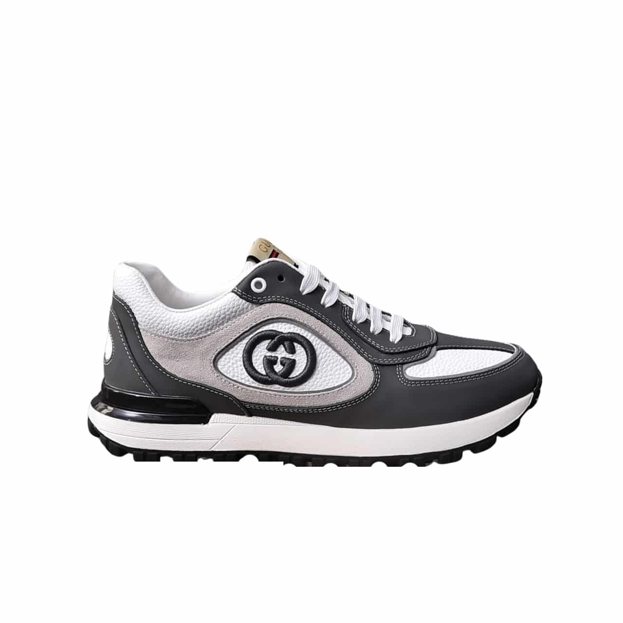 xr:d:DAF9SsQ5m7E:110,j:7574348629528365190,t:24022702 Gucci Double G Men’S Run Sneaker Gray - Image 1