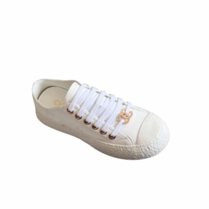 Chanel Women’S Sneaker Cc Trainers In White