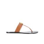 Gucci Double G Thong Leather Orange